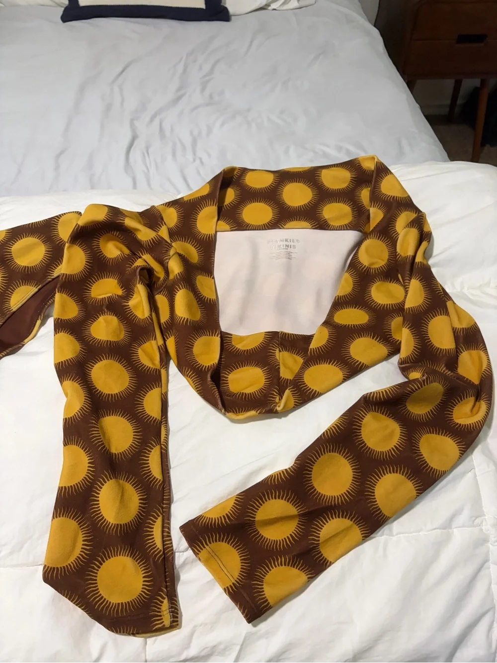Frankies Bikinis Swimsuit 2XL top,Botton XL, Bolero Size XL